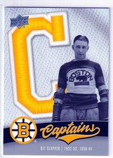 2023-24 Upper Deck Boston Bruins Centennial #164 Dit Clapper CAPTAINS