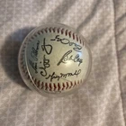 Atlanta Braves Team Signed Baseball Bobby Cox/ Dave Justice