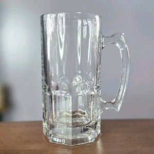 34 Oz Libbey Gibraltar Super Mug Cold Beer Glass mug, Stein Heavy Big!