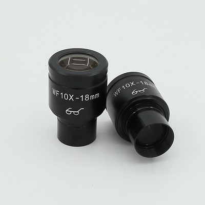 WF10X High Eyepoint Widefield Eyepiece, 18mm FN, 23.2mm Mount for Biological