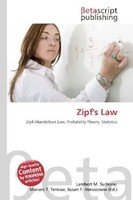 Lambert M. Surhone (U. A.) | Zipf's Law | Taschenbuch | Englisch (2026)