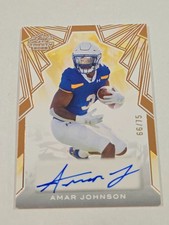 Amar Johnson 2025 Leaf Trinity Auto Bronze #66/75