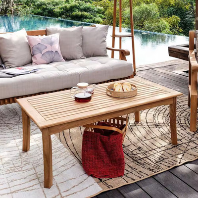 Cambridge Casual Mosko Teak Wood Outdoor Coffee Table