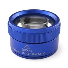Magnifying Glass Jewelry Eye Loop Pocket Optical Magnifier Jewelers Repair 30X40