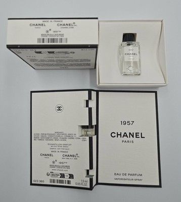 CHANEL 1957 EXCLUSIFS BODY OIL Mini Splash Bottle 4ml + 1957 EDP