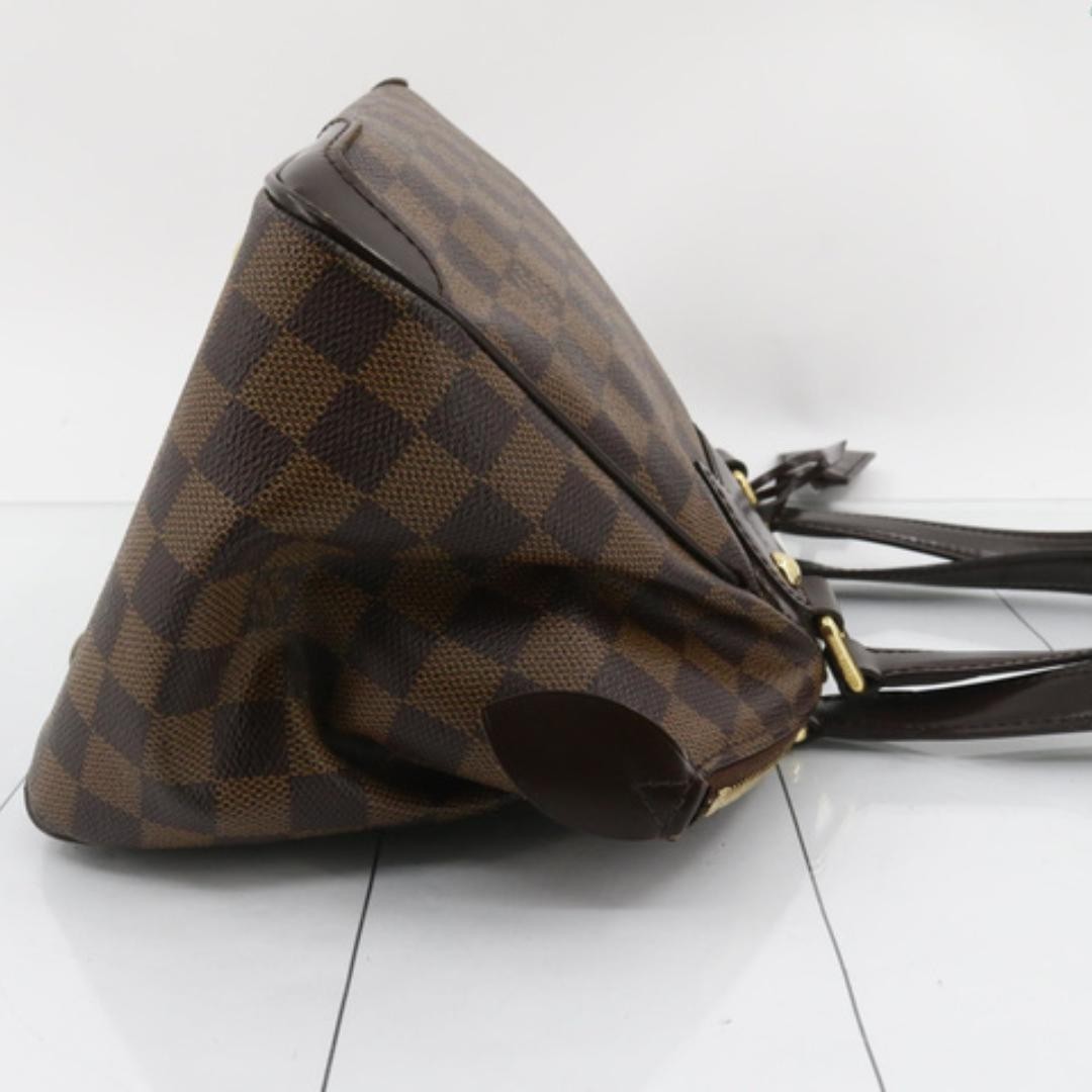 Louis Vuitton Verona Orange Interior Shoulder Bag PM Brown Canvas