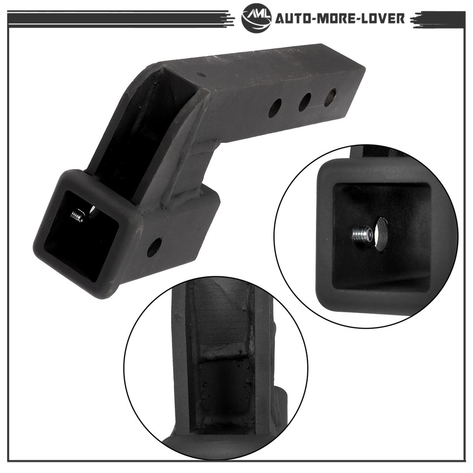 7500lbs Trailer Hitch Riser For 2 Inch Receivers with 4 Inch Rise ...