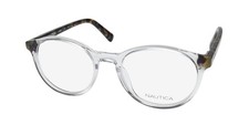 NEW NAUTICA NLO5005 EYEGLASSES FULL-RIM CRYSTAL PLASTIC MENS 971 49-18-140 OVAL