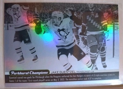 Jake Guentzel Wire Images - Pittsburgh Penguins Parkhurst Champions 2022-23 NHL