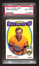 1971 O-Pee-Chee #155 Gary Edwards  PSA 8 NMMT C104439