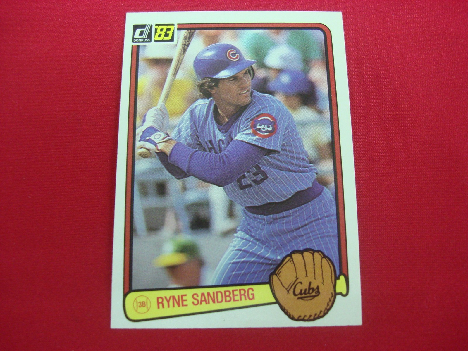 RYNE SANDBERG ROOKIE 1983 DONRUSS BASEBALL CARD #277 RC CHICAGO CUBS