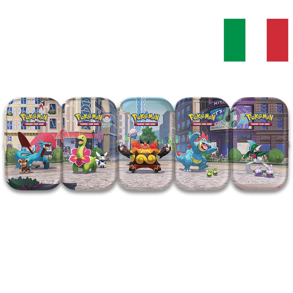 The Pokemon Company Carte Pokemon Mini Tin Da Collezione Luminopoli 2026 (Prodotto Assortito) - Immagine 9