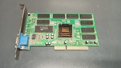 SiS 6326 AGP 8MB Graphics Card used Untested   Sold As-Is