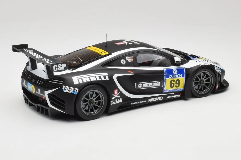 151131369 McLaren 12C GT3 Dorr Motorsport n69 C.Adams M.Klasen 24h Nurburgring 2 - Immagine 2 di 4
