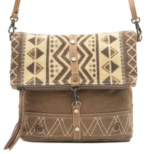NWT Myra Talia Range Small & Crossbody Upcycled Boho Hippie Aztec Western