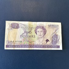 New Zealand- 2 Dollar-1989-92