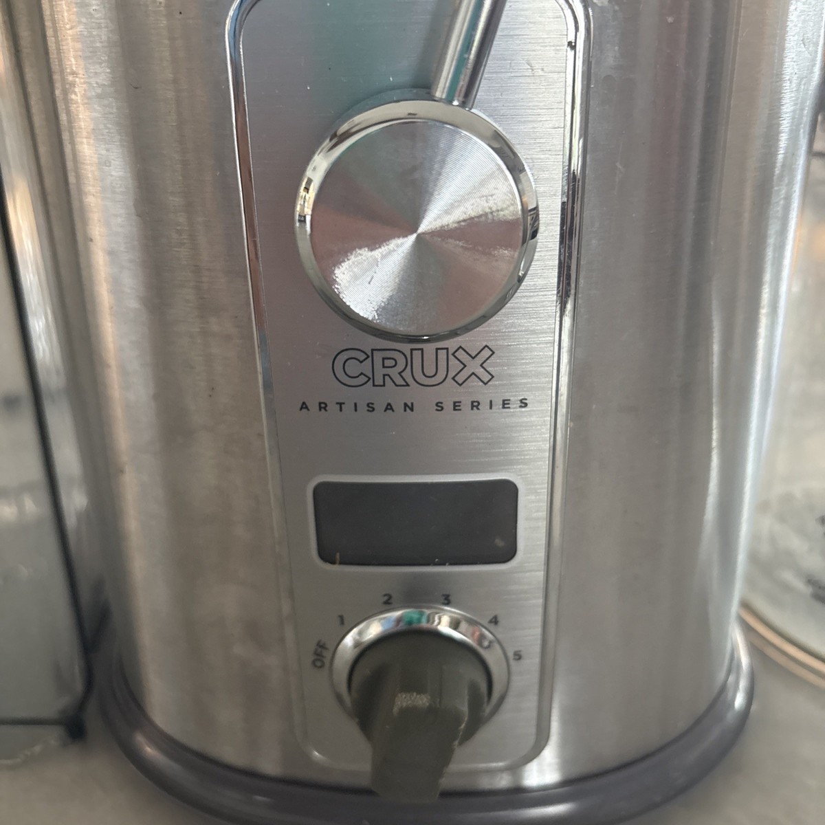 Crux Artisian Series 5 Speed Digital Juice Extractor Model 42898b1