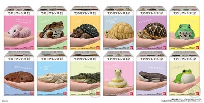Tenori Friends 12 Reptiles and Amphibians [Set of 12] Bandai Japan