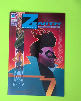 #ad Zenith Phase II #1 Vol. 2 1993 Fleetway AP IPC High Grade Comic Book W283 163 $11.99