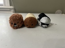 Star Wars Tsum Tsum Lot of 3 Chewbacca, Mace Windu, Captain Phasma