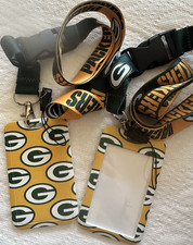 Green Bay Packers Logo ID & Badge Holder with...