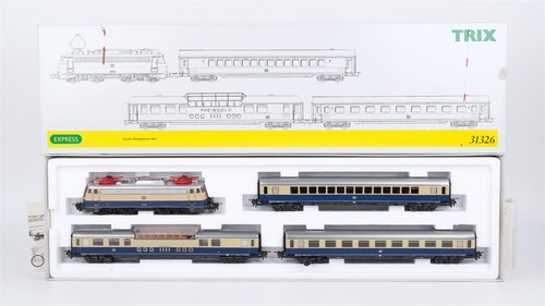 Trix Express H0 31326 Zug-Set "Rheingold um 1962" mit E-Lok BR E10 DB 3 Leiter G | Zustand: Gebraucht
