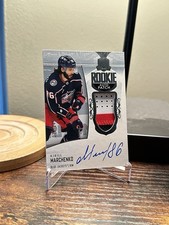 Kirill Marchenko 2022-23 The Cup RPA Rookie Auto 3 Color Patch /249 - #194 CBJ