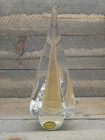 Murano Glassware 8 Inch Hand Blown Art, Made In Italy, Pyramid