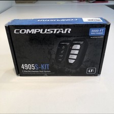 Compustar All-in-One 2-Way Remote Start Bundle w/ Built-in Bypass 4905S-KIT