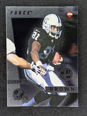 1997 Collector's Edge Extreme Force #8 Tim Brown Oakland Raiders