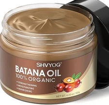 Batana Oil for Hair Growth - 100% Raw, Natural 4.23 oz