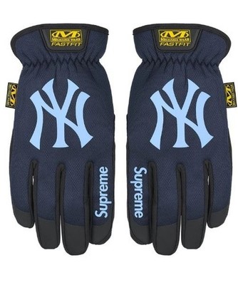 Supreme/Mechanix FastFit MLB Team Gloves NY YANKEE NAVY (FW25) Size Large BRAND
