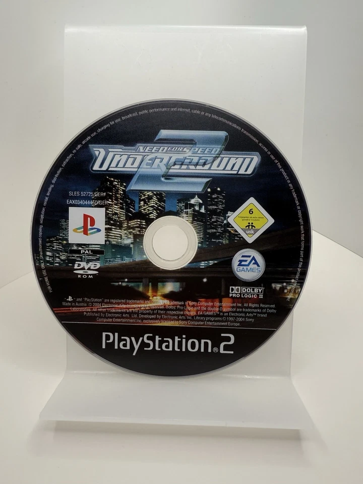 Need for Speed Underground 2 - Playstation 2 PS2 ohne Anleitung - Bild 2 von 2
