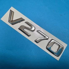 ONE SET OF CHROME  * V270 * TRUNK LETTERS EMBLEM BADGE