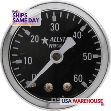 Allstar ALL80214, One 1.5In Gauge 0-60 Psi Dry Type Performance Racing Parts