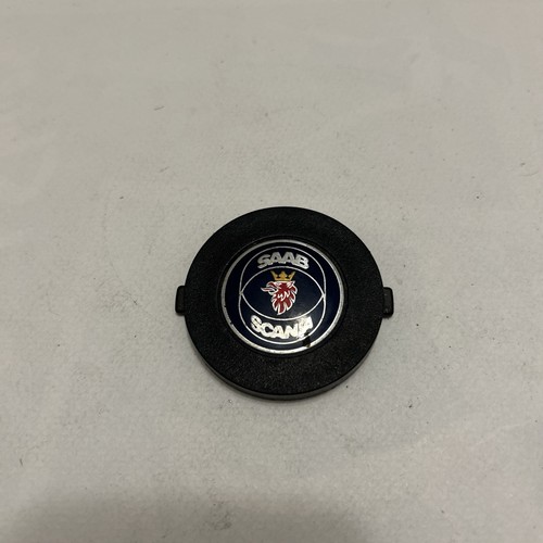 Vintage SAAB SCANIA emblem badge Plastic Car Button 8989659 - Picture 1 of 8