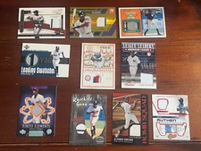 Alfonso Soriano 10 Card Jersey Lot-Topps Fleer UD Donruss+ Nice-Fast Shipping