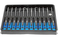 12 X Haken & Nadel Satz Kreuz Schlitz Torx Feinmechaniker Schraubendreher Zieher
