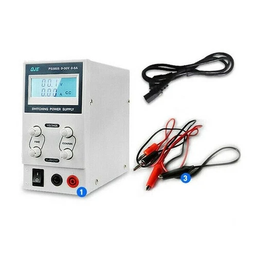 220V PS3005 Portable Adjustable DC Switching Power Supply LCD Display 30V 5A - Bild 2 von 4