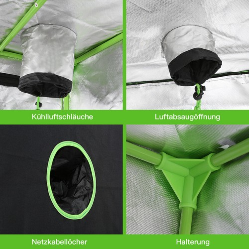 Growbox Pflanzenzelt Gewächshaus Growtent Farmer Betterbox Growzelt - Bild 3 von 15