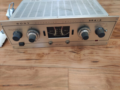 SONY SRA-3 Recording Vacuum Tube Amplifier Vintage, TC-263D