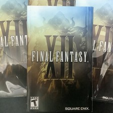 Final Fantasy XII PS2 PlayStation 2 Instruction Manual Only