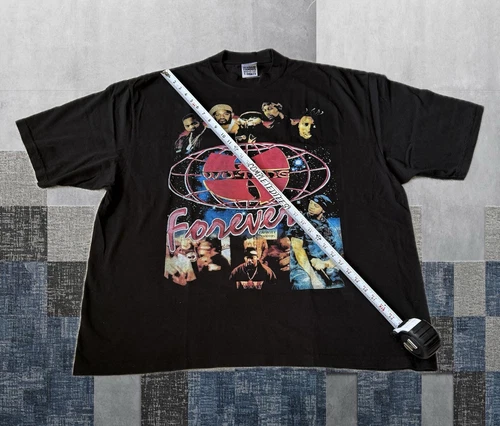 Wu Tang Forever shirt 3XL Modern Vintage REPRINT BOOTLEG RAP Vintage vintage concert t-shirt, vintage, size 3XL, single stitch, B+ condition