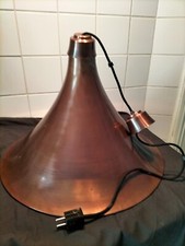 große Trompeten Lampe Kupfer Skandinavien