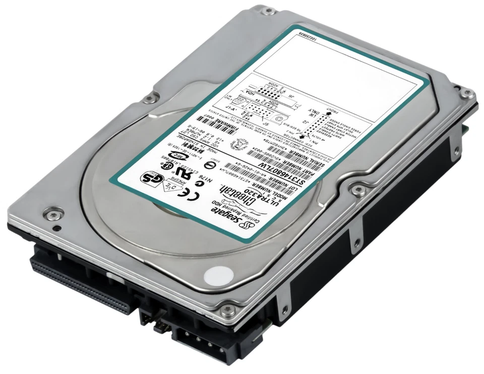 Disco Rigido Seagate Cheetah 10K.6 ST3146807LW 146GB 10K 8MB SCSI 3.5'' - Immagine 2 di 3