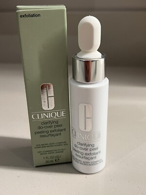 Clinique Clarifying Do-Over Peel Peeling Exfoliant 1 oz/30 ml NIB