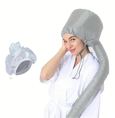 Net Plopping Cap Damage Free Drying Curly Hair Dryer w/Drawstring Adjustable - Picture 14 of 15