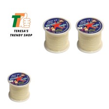 Stretch Magic 0.5mm Bead and Jewelry Cord, 100m, Clear 2 Pack