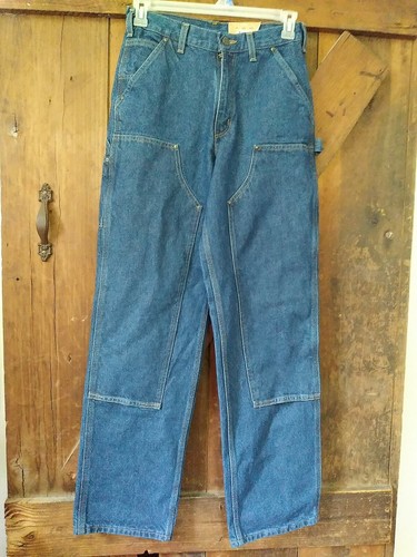 New Carhartt Washed Denim Work Dungaree 