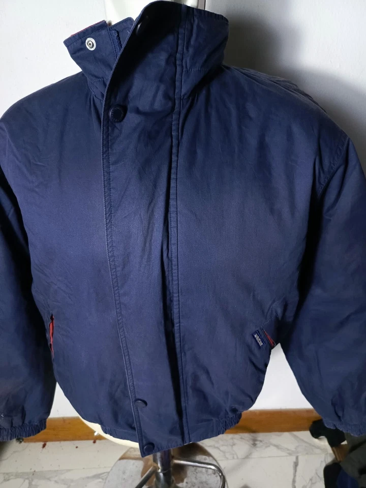 MCGREGOR Military Puffer Jacket Double Sided Blue/Black Heavy  | P:24, L:25 - Image 2 of 4